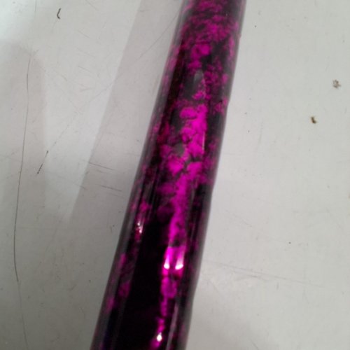 DRIVE MEDICAL ADJUSTABLE HEIGHT OFFSET HANDLE CANE WITH GEL HAND GRIP - 28.5"-38" - PINK CRACKLE image 2
