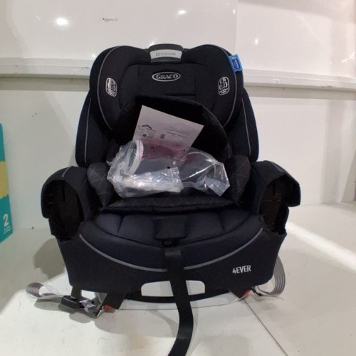 GRACO 4EVER 4-IN-1 CONVERTIBLE FROM INFANT TO TODDLER WASHABLE CAR SEAT (1.8-18KG) - DREW STYLE/BLACK (MODEL: 2168323) image 5
