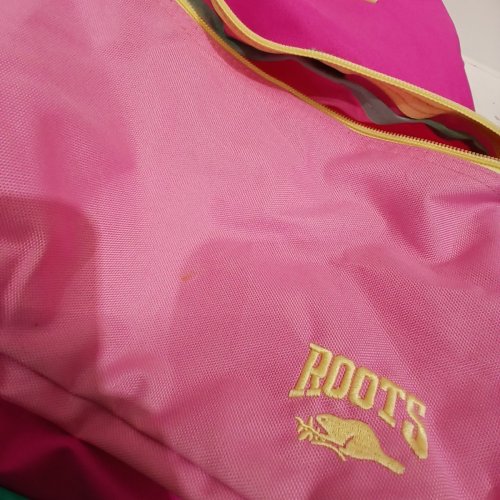 ROOTS TEEN LIGHTWEIGHT BACKPACK - 34L CAPACITY - PINK/TURQUOISE (MODEL: RTS6914) image 2