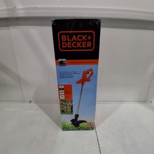 BLACK+DECKER STRING TRIMMER AND EDGER - 4AMP - 13" PATH - ORANGE (MODEL: BEST935) image 3
