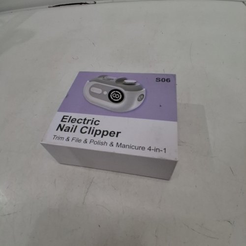 ELECTRIC NAIL CLIPPER - WHITE (MODEL: S06) image 5