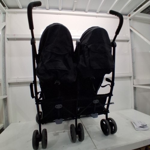 INGENUITY 3DLITE DOUBLE UMBRELLA STROLLER - 50LBS MAX - BLACK -(MODEL:31923) image 4