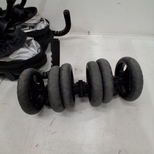 INGENUITY 3DLITE DOUBLE UMBRELLA STROLLER - 50LBS MAX - BLACK -(MODEL:31923) image 7
