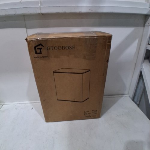 GTOOBOSE RECTANGULAR TRASH CAN - 15" - WHITE image 4