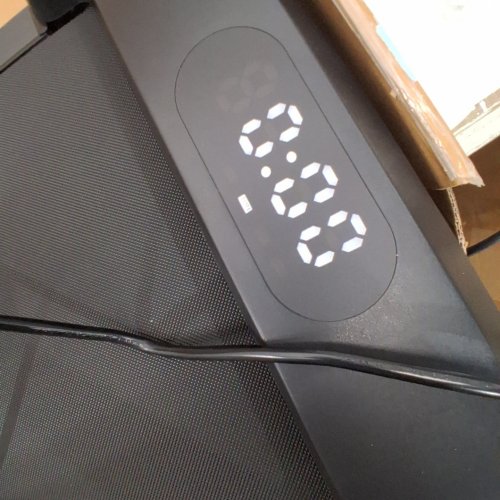 OWLSKY UNDER DESK QUIET COMPACT WALKING PAD TREADMILL - 110 V - 220 LBS MAX - BLACK (MODEL: OW-S50AT) image 2