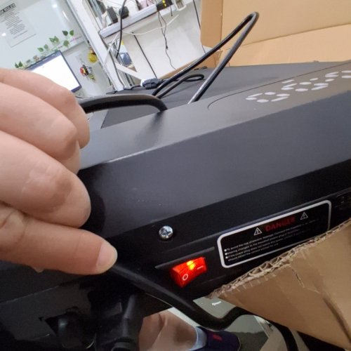 OWLSKY UNDER DESK QUIET COMPACT WALKING PAD TREADMILL - 110 V - 220 LBS MAX - BLACK (MODEL: OW-S50AT) image 3