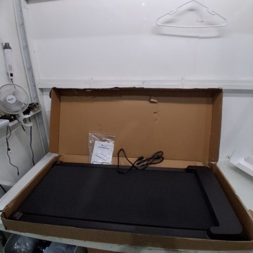 OWLSKY UNDER DESK QUIET COMPACT WALKING PAD TREADMILL - 110 V - 220 LBS MAX - BLACK (MODEL: OW-S50AT) image 5