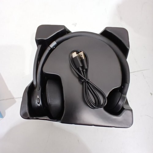 TECKNET WIRELESS HEADSET WITH MICROPHONE BLUETOOTH TRUCKER HEADSET WITH NOISE CANCELLING MICROPHONE AND MUTE BUTTON - BLACK (MODEL: TK-HS017) image 2