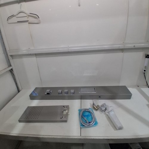 SHOWER PANEL TOWER SYSTEM WITH RAINFALL SHOWER HEAD - 53" - SILVER (MODEL: 5017FL) image 3