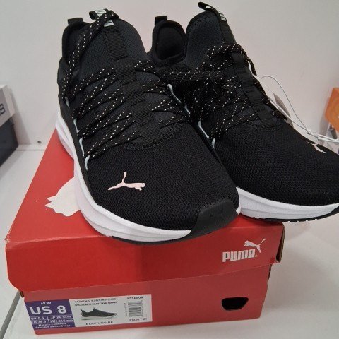 WOMEN'S PUMA RUNNING SHOES - SIZE 8 - BLACK (STYLE: 9556608/314317-01) image 2