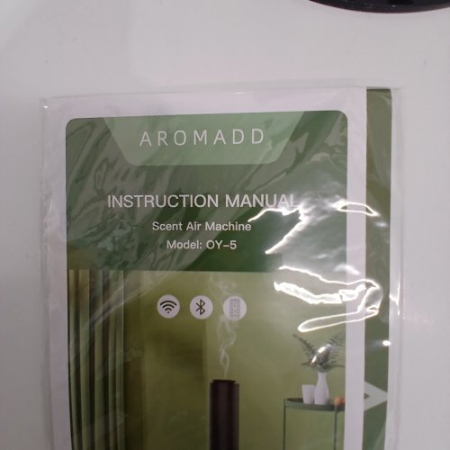 AROMADD STANDING HOTEL COLLECTION WATERLESS DIFFUSER - 2800 SQ.FT - 4.6" X 19.7" - BLACK image 3