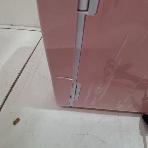 COMPACT PORTABLE ELECTRIC MINI FRIDGE COOLER - PINK image 4