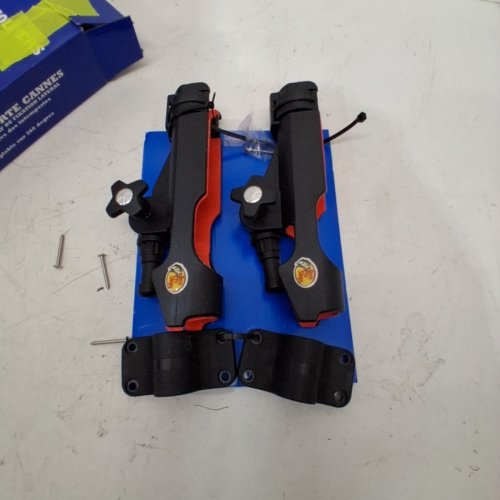 2PK BPS ROD HOLDER WITH CAM-LOCK MECHANISM - BLACK/RED (MODEL: ARH2/1431655) image 2