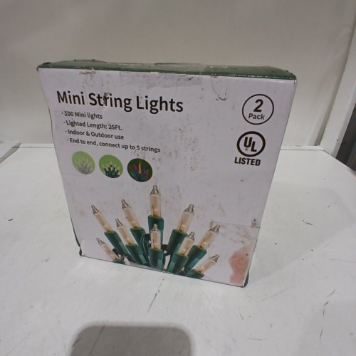 MINETOM INDOOR AND OUTDOOR MINI STRING LIGHTS - 25 FEET - WARM WHITE image 4