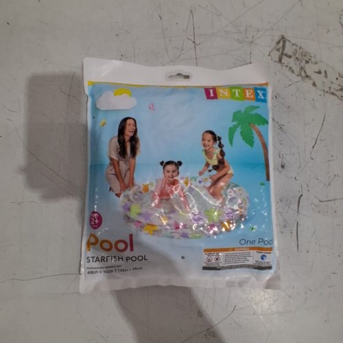 INTEX INFLATABLE STARFISH POOL - 48" X 10" (40GAL) - MULTICOLOR (MODEL: 59421EP) image 2