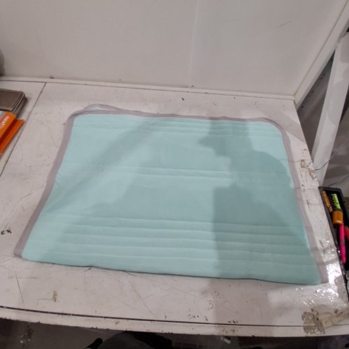 COOLING BABY BLANKET - 28" X 38" - AQUA image 3