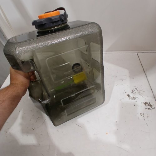 OUTDOOR BPA FREE CAMPING WATER STORAGE CONTAINER - 20 L - GREY image 3