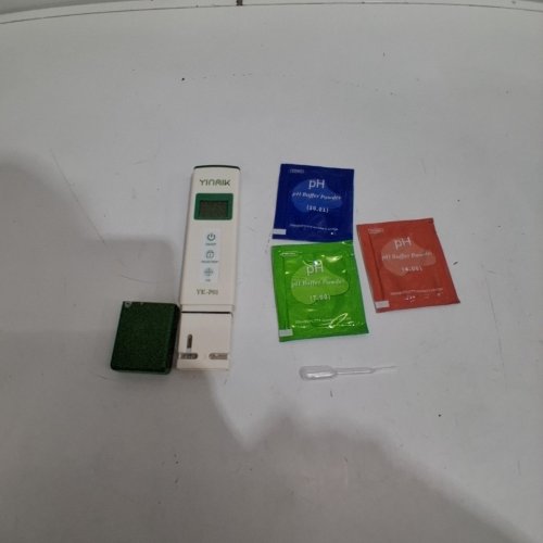 YINMIK DIGITAL WATER PH TESTER AND THERMOMETER FOR HYDROPONICS AND AQUARIUMS - GREEN (MODEL: YK-P01) image 3