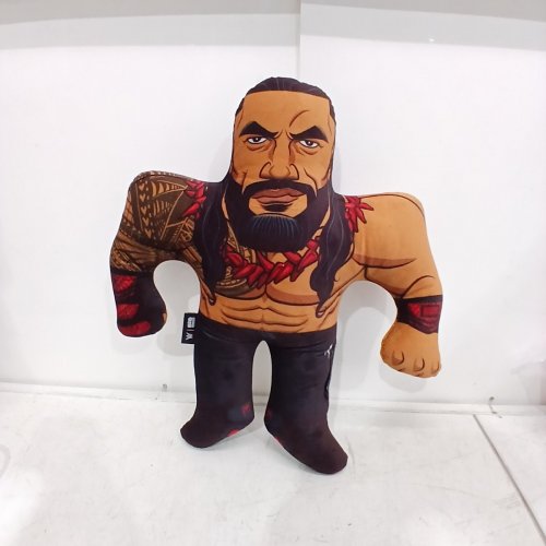WWE OFFICIAL ROMAN REIGNS WRESTLER-THEMED PLUSH DOLL - 16" - MULTICOLOR image 2