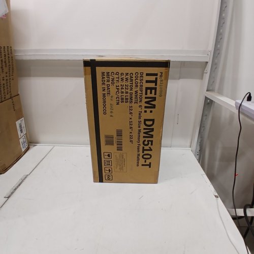 FURNITURE OF AMERICA ARTEMISIA 6" MEMORY FOAM MATTRESS - TWIN - WHITE (MODEL: DM510-T) image 4