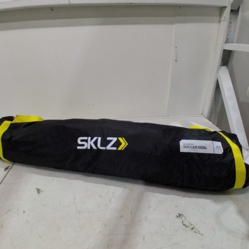 SKLZ QUICKSTAR SOCCER GOAL - 8FT X 5FT - WHITE/YELLOW/BLACK (MODEL: 1996707) image 6