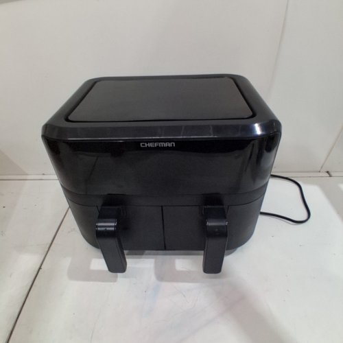 CHEFMAN TURBOFRY TOUCH SCREEN DUAL BASKET AIR FRYER - 9QT. TOTAL CAPACITY - BLACK (MODEL: RJ38-SQPF-45TDB) image 6