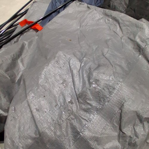 COLEMANS 6 PERSON SKYDOME DARKROOM TENT - 9FT X 3FT - BLUE image 3