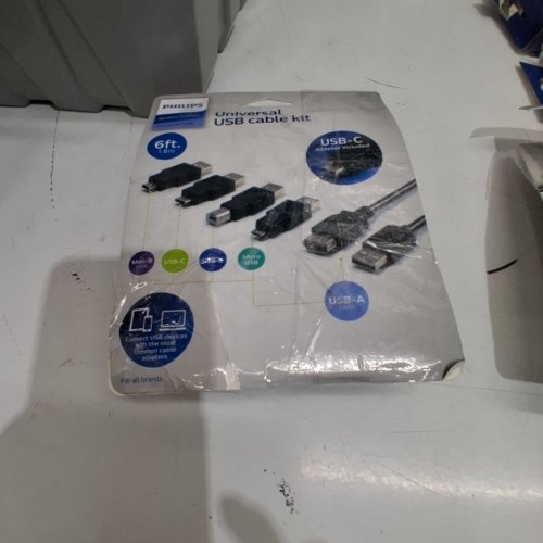 PHILIPS 5-IN-1 UNIVERSAL USB CABLE KIT WITH ADAPTERS (MODEL: SWU8002N/27) image 3