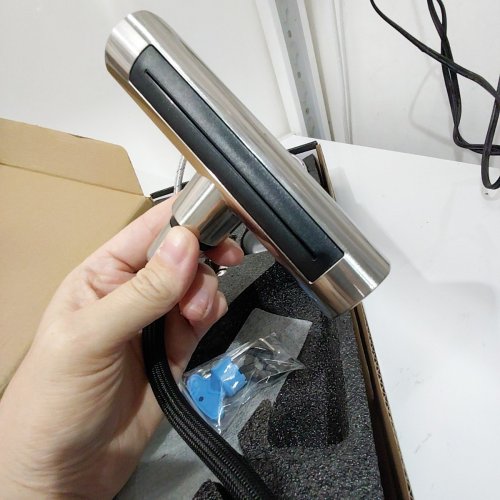 SINGSUO PULL-DOWN KITCHEN FAUCET WITH GLASS RINSER - BRUSHED NICKEL (MODEL: LSKX31X) image 5