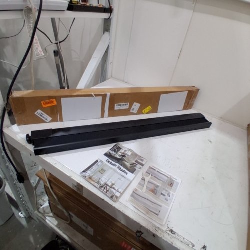HOTSOON NO DRILL BLACKOUT PULL DOWN CELLULAR ROLLER SHADES - 31.5" X 48" - BLACK image 3