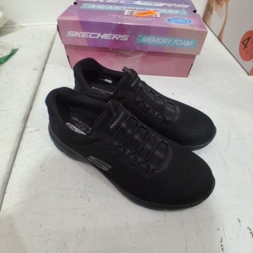 WOMEN'S SUMMITS BY SKECHERS SNEAKERS - SIZE 8 - BLACK (STYLE: 12980W/BBK) image 2