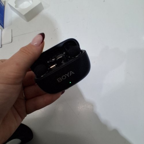 BOYA MINI WIRELESS LAVALIER MICROPHONES WITH USB-C - 100M RANGE - BLACK (MODEL:‎BY-WM3T-U2) image 2