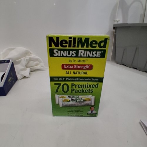 70PK NEILMED EXTRA STRENGTH PREMIXED SINUS RINSE PACKETS image 2