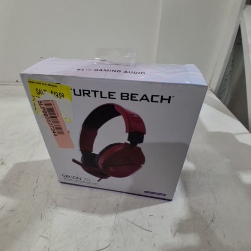 TURTLE BEACH RECON 70 WIRED GAMING HEADSET - MULTIPLATFORM FOR PLAYSTATION (PS4, PS5), XBOX, NINTENDO, PC - MIDNIGHT RED image 4