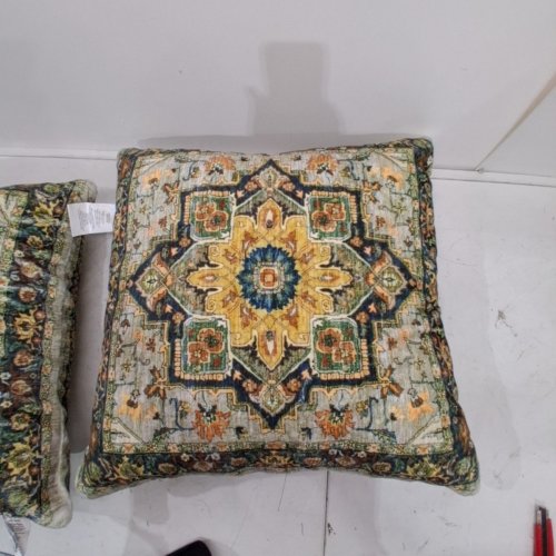 2PK WASHLUXE DECORATIVE THROW PILLOWS - 22" X 22" - MULTICOLOR (MODEL: 2038802) image 3