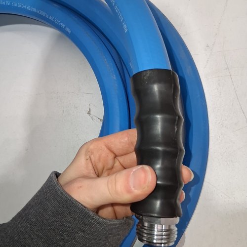 AG-LITE HEAVY DUTY RUBBER WATER HOSE - 3/4" - 25FT - BLUE (MODEL: AL3425-FR) image 3