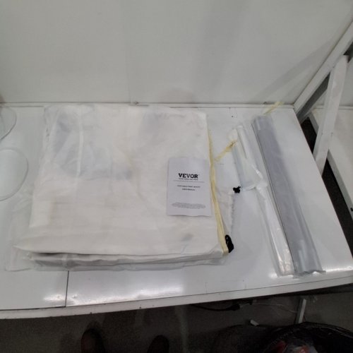 VEVOR PORTABLE PAINT BOOTH WITH BUILT-IN FLOOR & MESH SCREEN - 10FT X 7FT X 6FT (MODEL: 0011) image 3