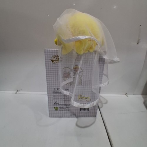 SUPER MARIO ODYSSEY WEDDING PEACH BRIDE PLUSH - 16" - WHITE image 3