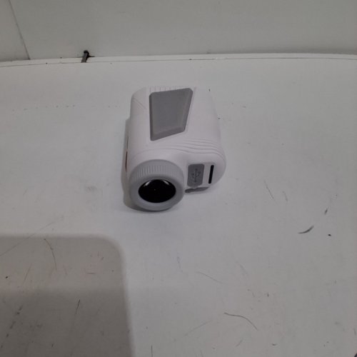 BIRDIE PULSE RECHARGEABLE GOLF LASER RANGEFINDER WITH SLOPE AND FLAGPOLE LOCK - 1300YRD - WHITE (MODEL: NSW-1300) image 5