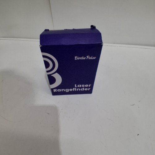 BIRDIE PULSE RECHARGEABLE GOLF LASER RANGEFINDER WITH SLOPE AND FLAGPOLE LOCK - 1300YRD - WHITE (MODEL: NSW-1300) image 6