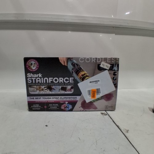 SHARK STAINFORCE CORDLESS SPOT CLEANER INDOOR/OUTDOOR, CARPETS, UPHOLSTERY, CAR SEATS & STAIRS - (MODEL: HX101C ) image 5