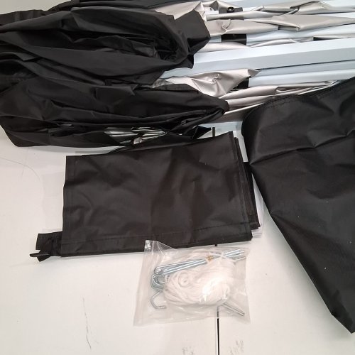 GARVEE PORTABLE POP-UP CANOPY TENT SHELTER - 10FT X 10FT - BLACK (MODEL: PHO_10AU2AY0) image 3