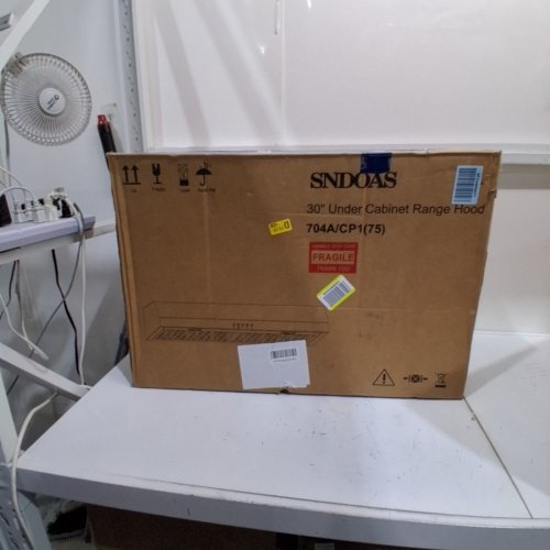 SNDOAS RANGE HOOD CHIMNEY STYLE STOVE VENT - 30" - SILVER - (MODEL: ‎GD2475B) image 6