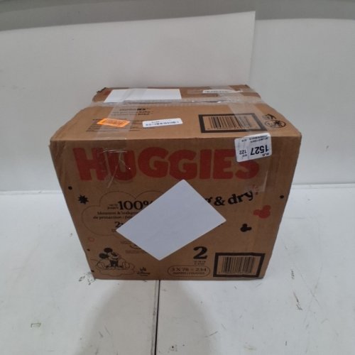 234PK MICKEY MOUSE HUGGIES SNUG AND DRY BABY DIAPERS - SIZE 2 (12-18LBS) image 3