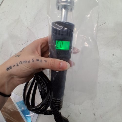 LED ELECTRIC PENCIL IRON FOR RC AIRCRAFT COVERING TOOLS WITH LED DISPLAY SCREEN - BLACK image 2
