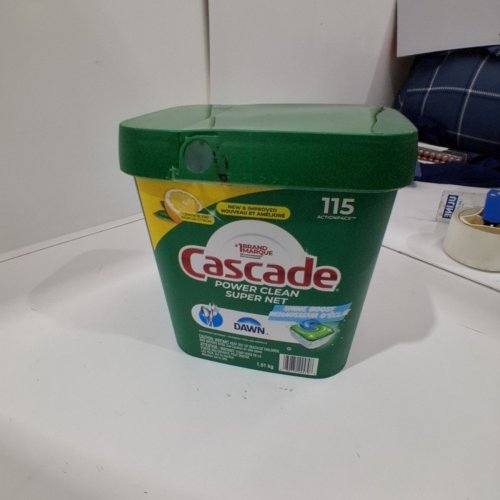 ~115PK CASCADE POWER CLEAN DISHWASHER DETERGENT - LEMON SCENT (MODEL: 2117287) image 4