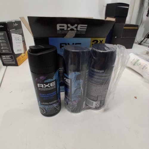 3PK AXE BLUE LAVENDER MINT + AMBER BODY SPRAY - 113G EACH image 2