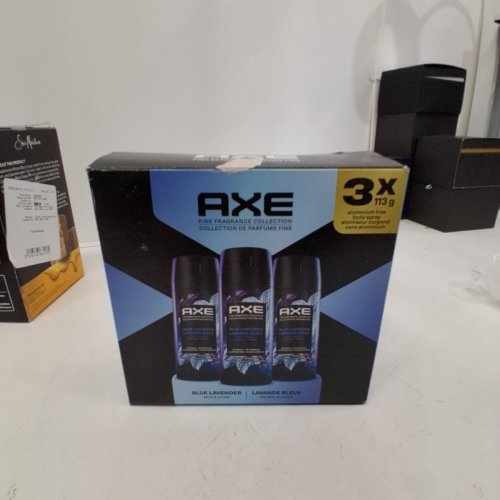 3PK AXE BLUE LAVENDER MINT + AMBER BODY SPRAY - 113G EACH image 3