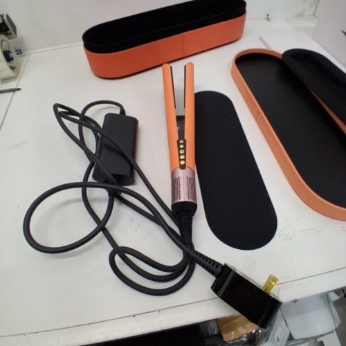 DYSON AIRSTRAIT WET TO DRY HAIR STRAIGHTENER - LIMITED EDITION APRICOT/ TOPAZ (MODEL: HT01) image 3