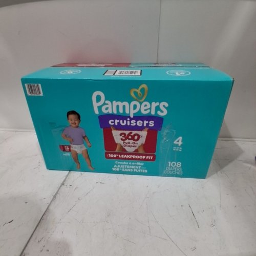108PK PAMPERS CRUISERS 360 DISPOSIBLE DIAPERS - SIZE 4 image 3